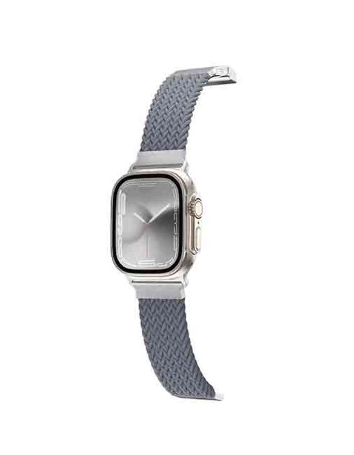 Amazing Thing Titan Weave II Band for Watch 49mm (Grey) - Premium from shopiqat - Just $13! Shop now at shopiqat